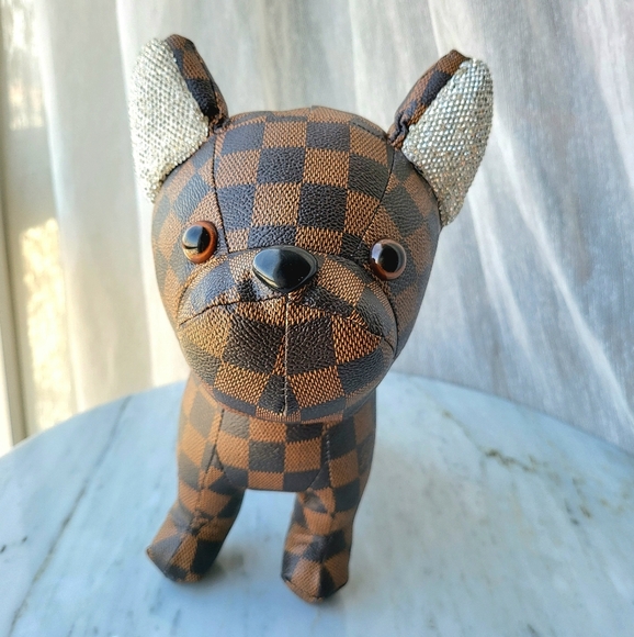 LV Checker Print Dog - Picture 3 of 6